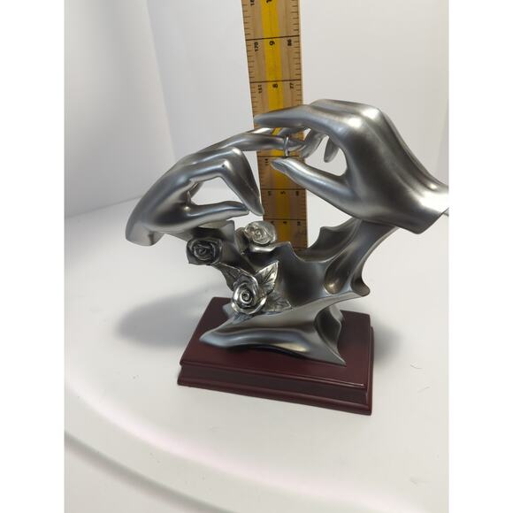 Bond of Marriage “With This Ring” Wedding Gift Sculpture Anniversary - Picture 9 of 10